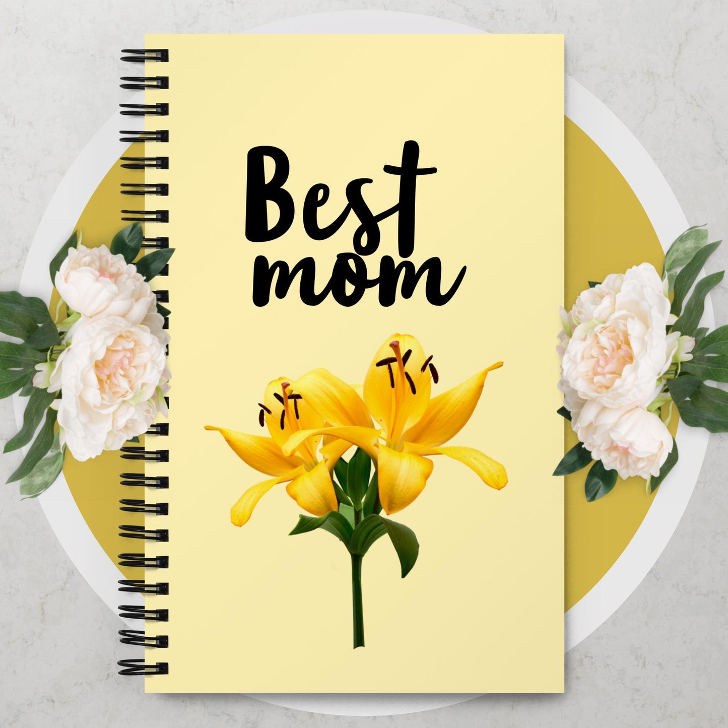 Best Mom - Spiral notebook