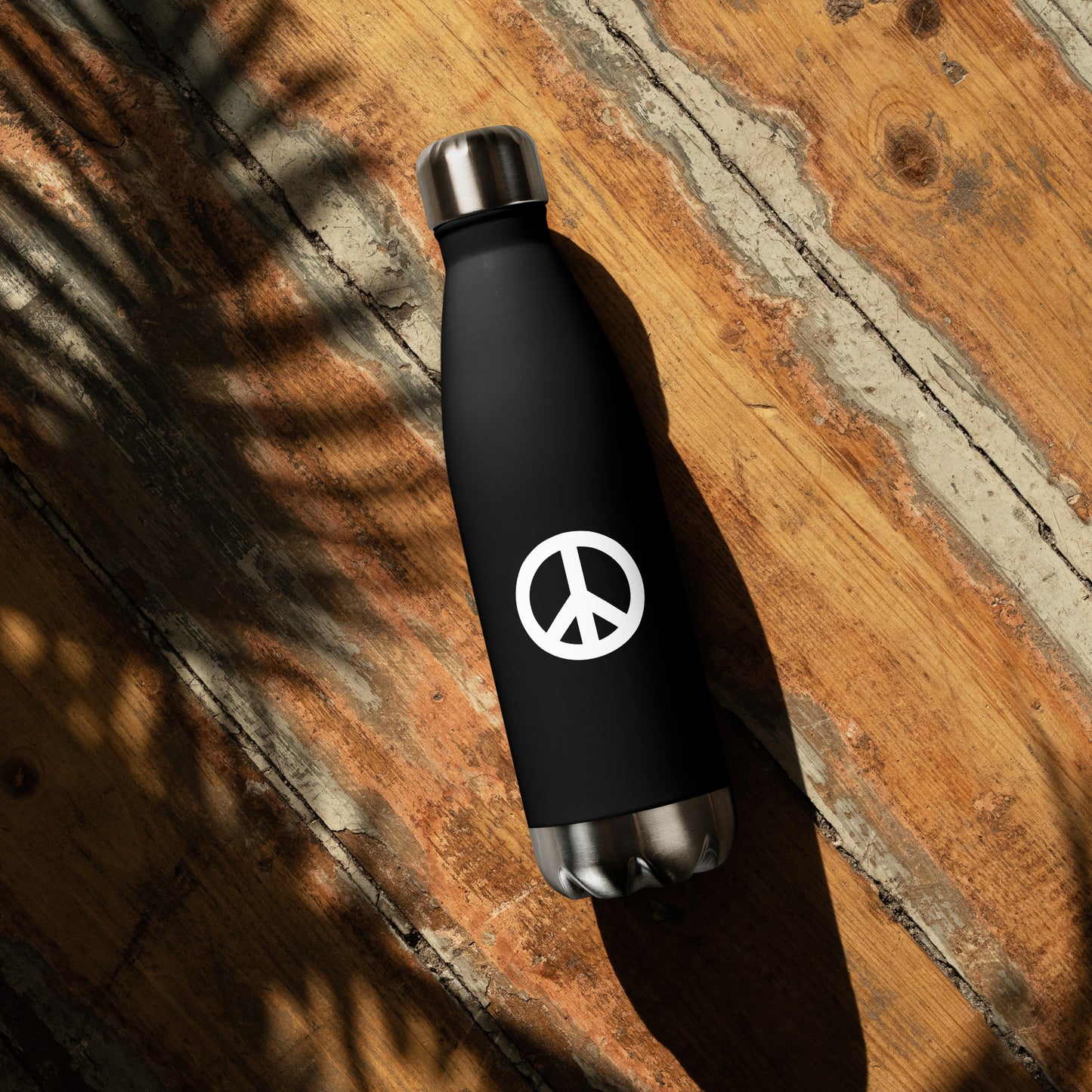 Peace - 17 oz. Stainless Steel Water Bottle