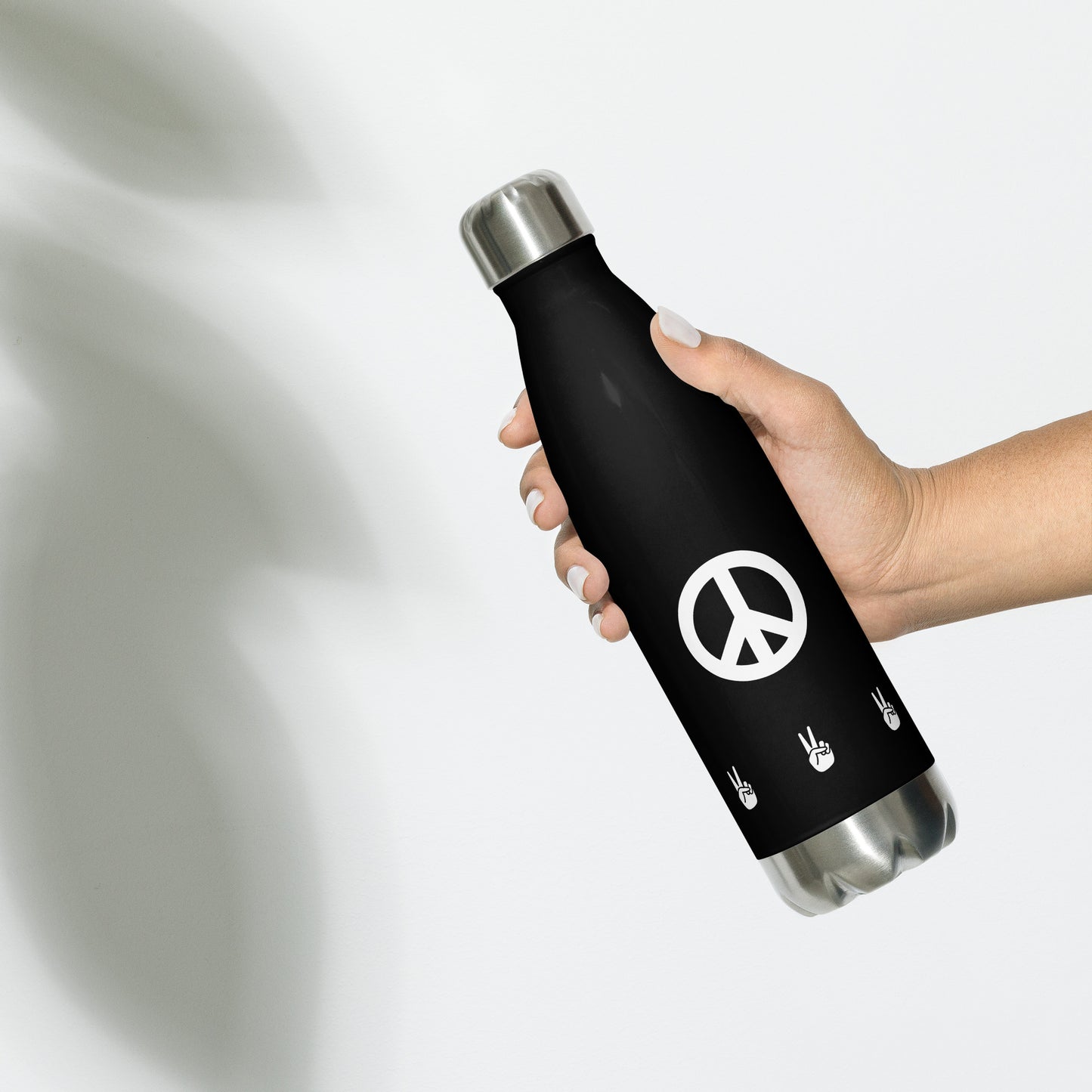 Peace - 17 oz. Stainless Steel Water Bottle